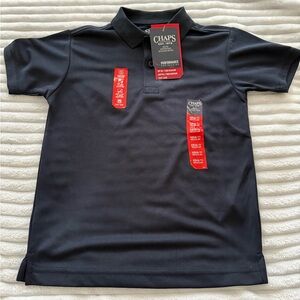 Chaps Boys' Black Schoolwear Polo Uniform